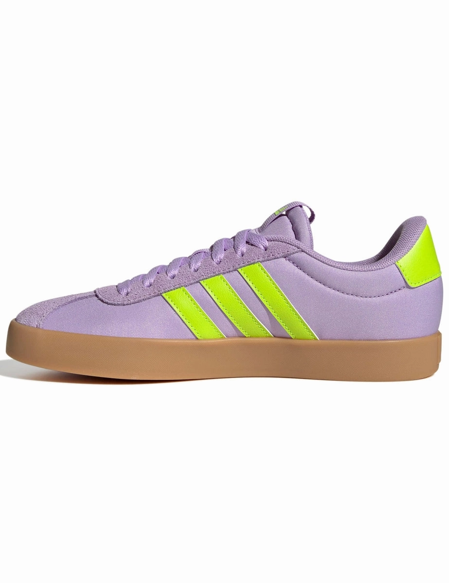 Adidas Shoe Bag VL Court 3.0 Shoes - Powder Plum/Solar Slime/Lucid Lemon