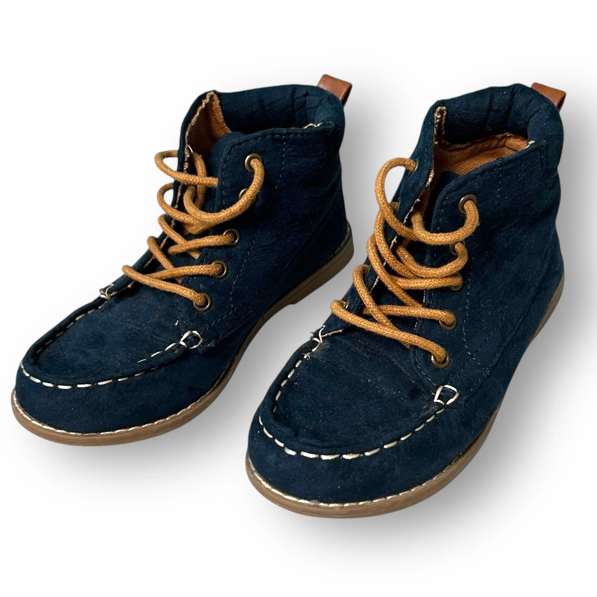 Casual Blazer Shoes Old Navy Boys Shoes Size 10 Kids Navy Blue Casual Suede Lace Up Boots