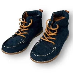 Old Navy Boys Shoes Size 10 Kids Navy Blue Casual Suede Lace Up Boots Casual Ecco Shoes