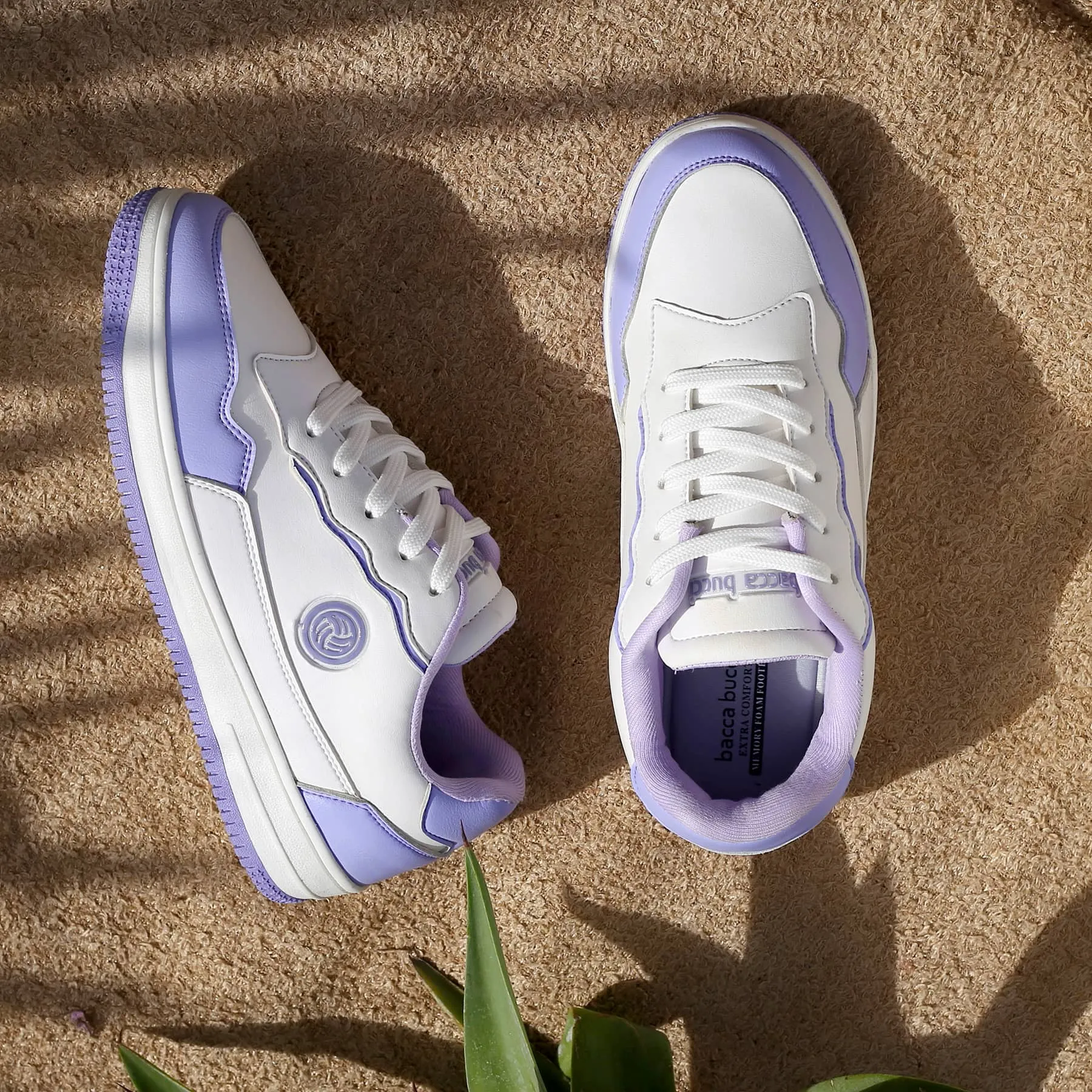 Bacca Bucci INFINITY Low Top Flat Sole Fashion Women's Sneakers Best Walking Running Shoes For Flat Feet