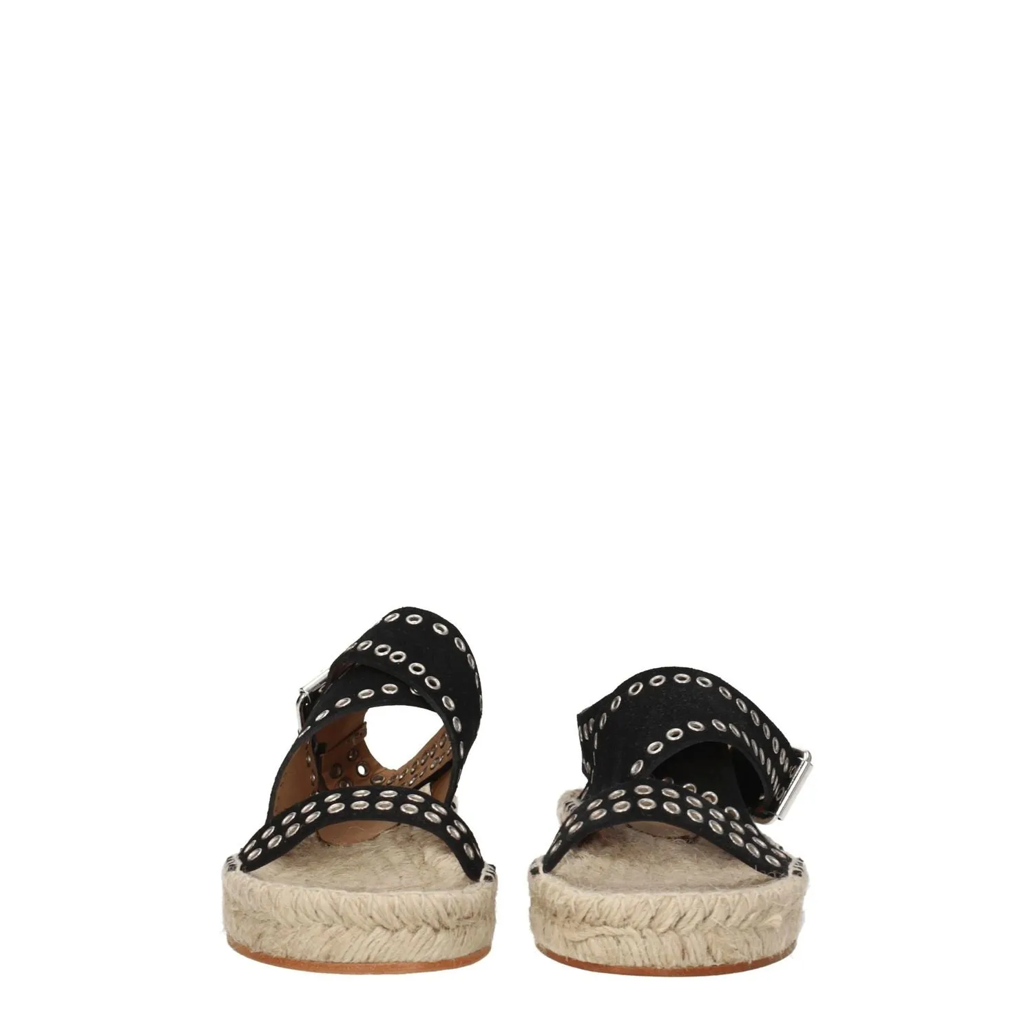 Carbon Plate Shoes Isabel Marant Black Leather Flat Sandals