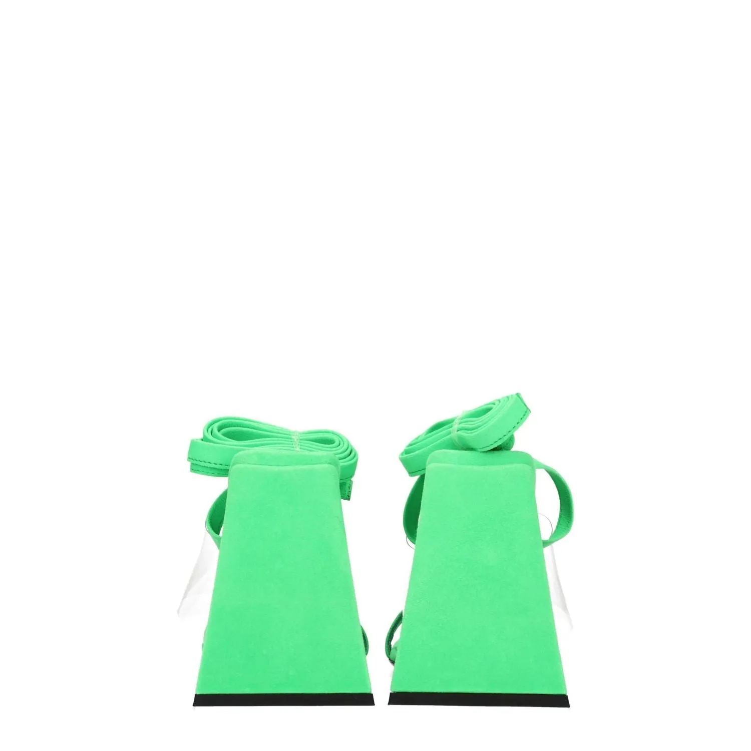 Shoes Flat Feet And Weak Ankles The Attico Transparent Leather Flat Sandals