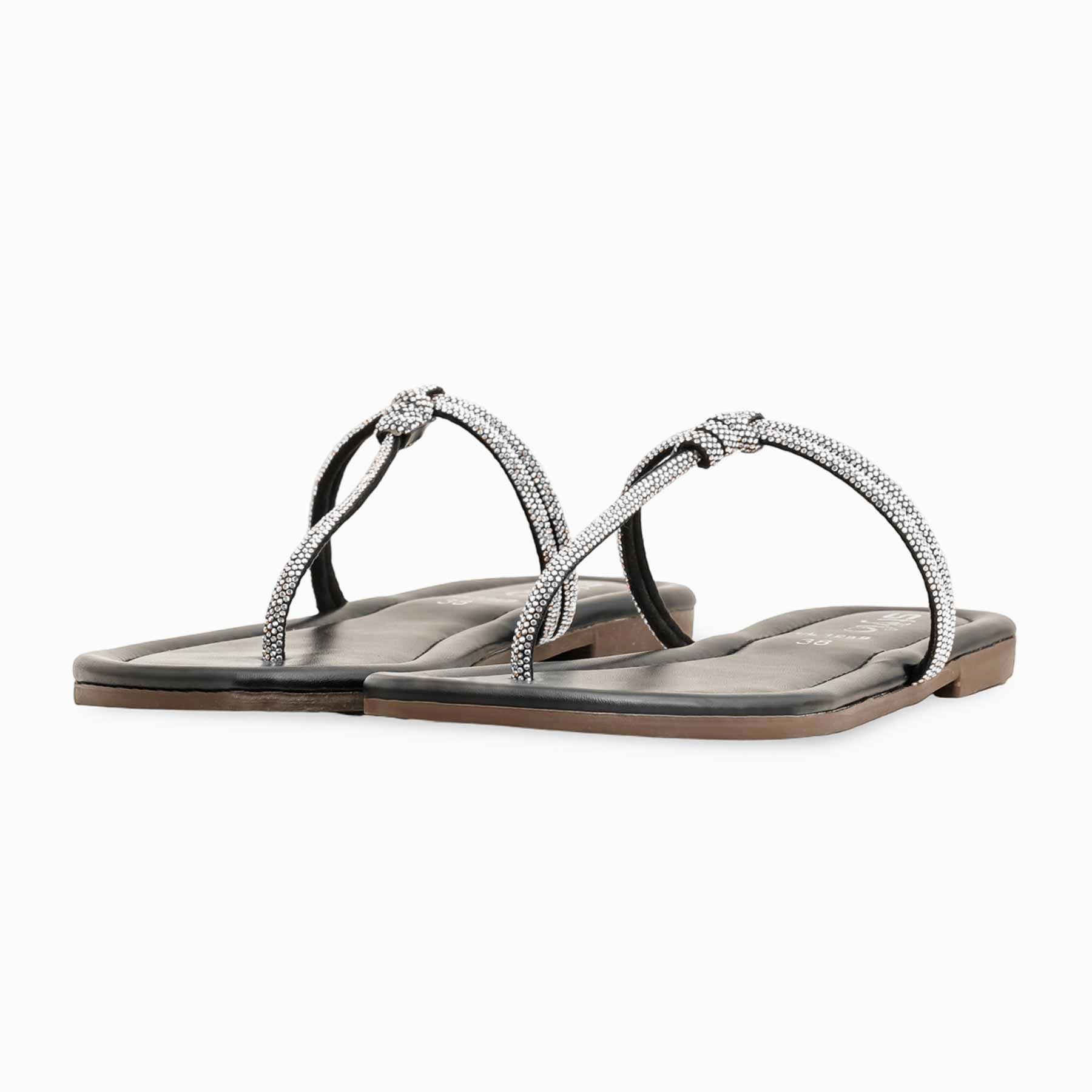 Hoka Shoes Casual Black Casual Chappal For Women CL1959