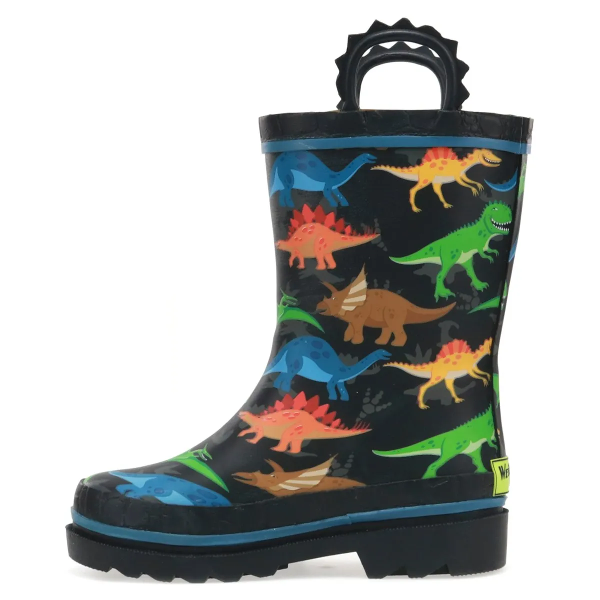 Silicone Waterproof Shoes Western Chief Kidss Dino Rainboot