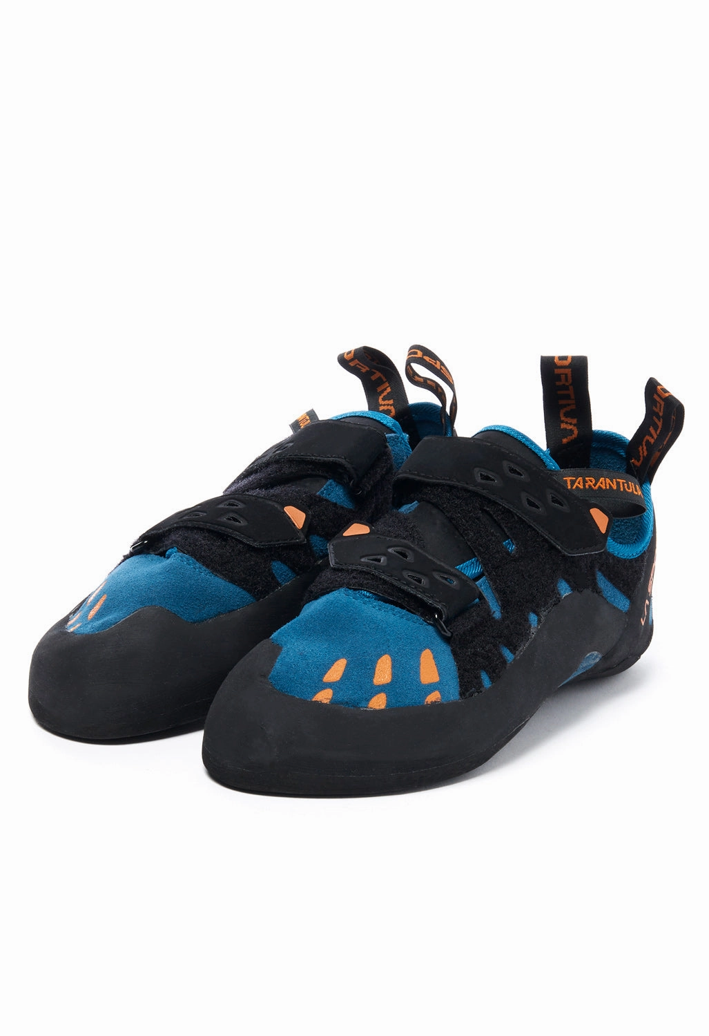 Bufo Spider Climbing Shoes La Sportiva Tarantula Men's Climbing Shoes - Space Blue/Maple