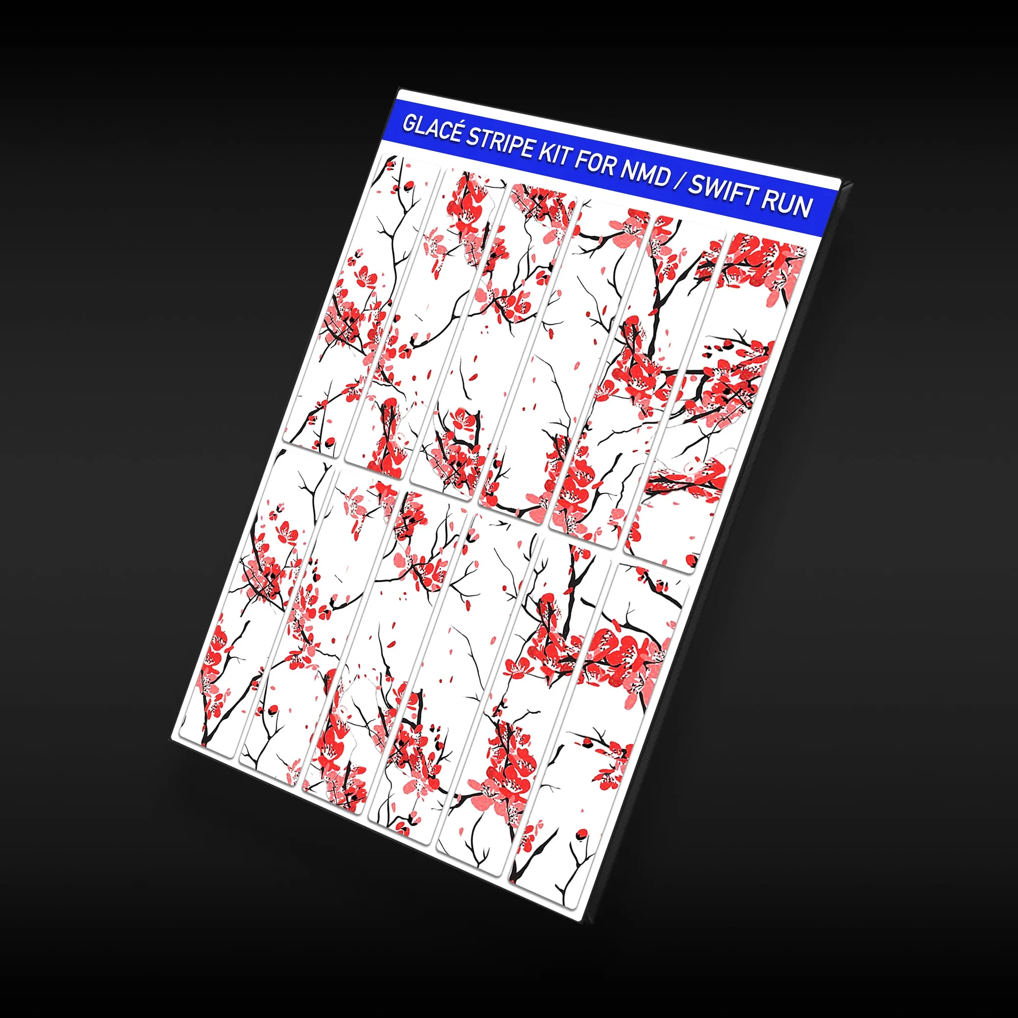 Run Dmc Adidas Shoes White Cherry Blossom Stripes for NMD