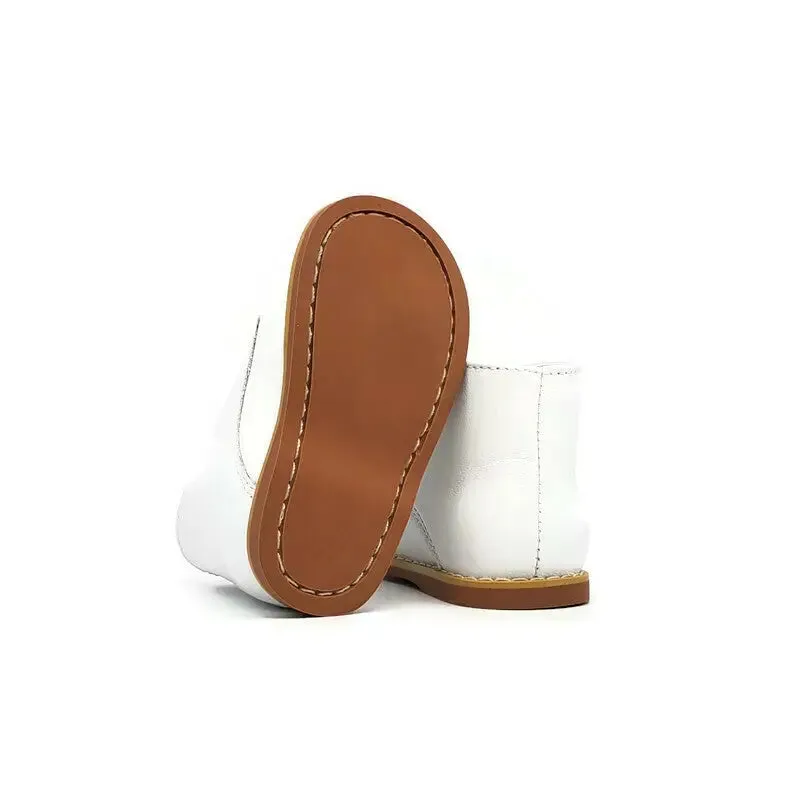 For Stability Best Walking White Leather Walking Shoe