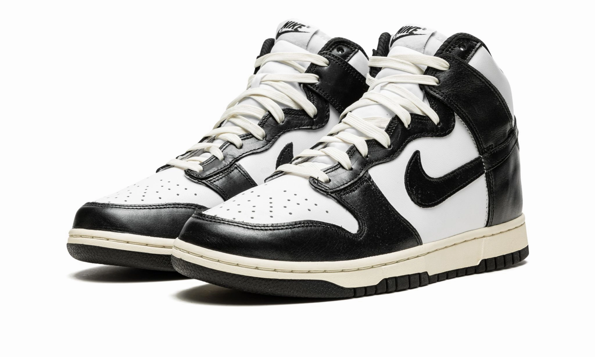 Wmns Dunk High "Vintage Panda" Asic Shoes Gel 8