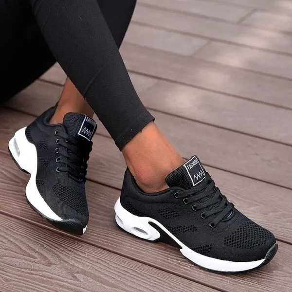 Women Running Shoes Breathable Casual Shoes Outdoor Light Weight Sports Shoes Casual Walking Sneakers Tenis Feminino Shoes Most Comfy Running Shoes