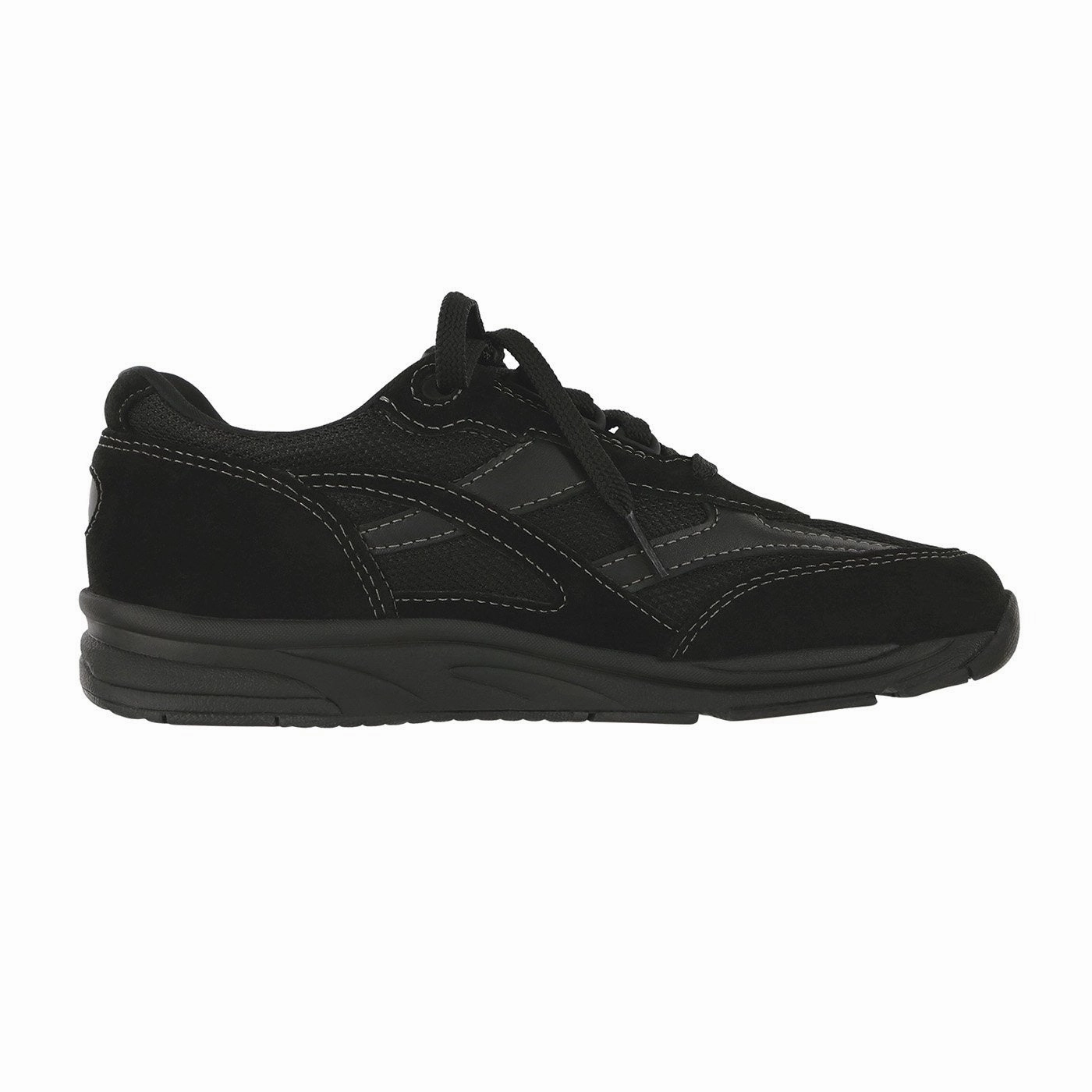 Women's Tour Mesh Lace Up Sneaker Black