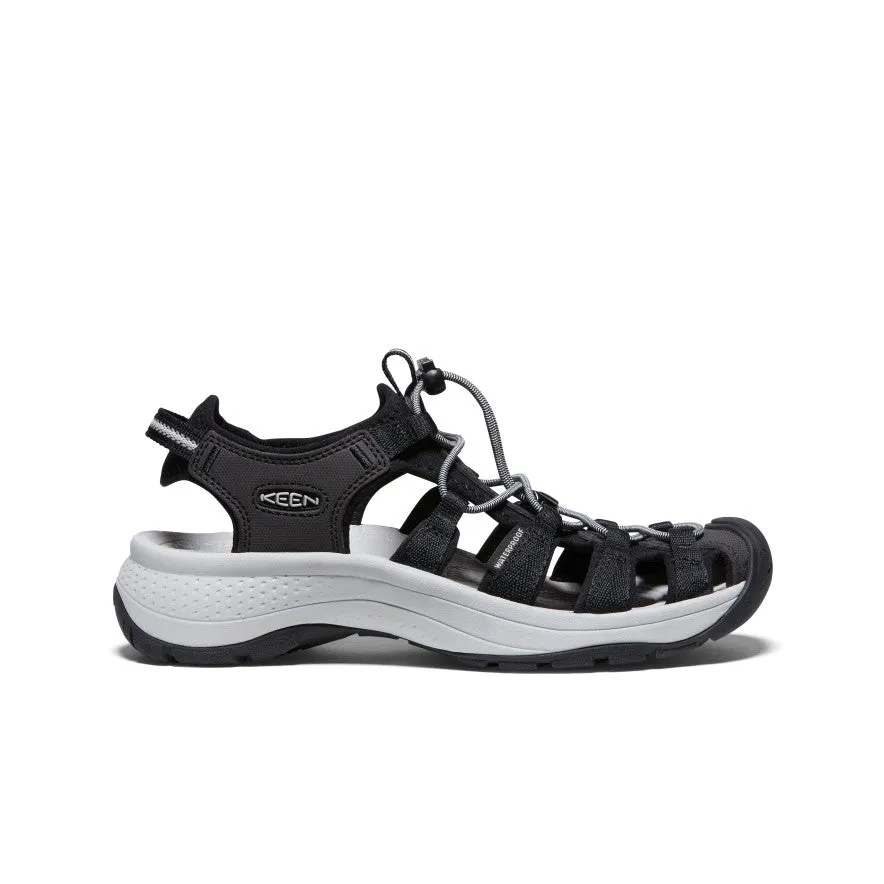 Heritage Trail Shoe Women's Astoria West Sandal  |  Black/Grey