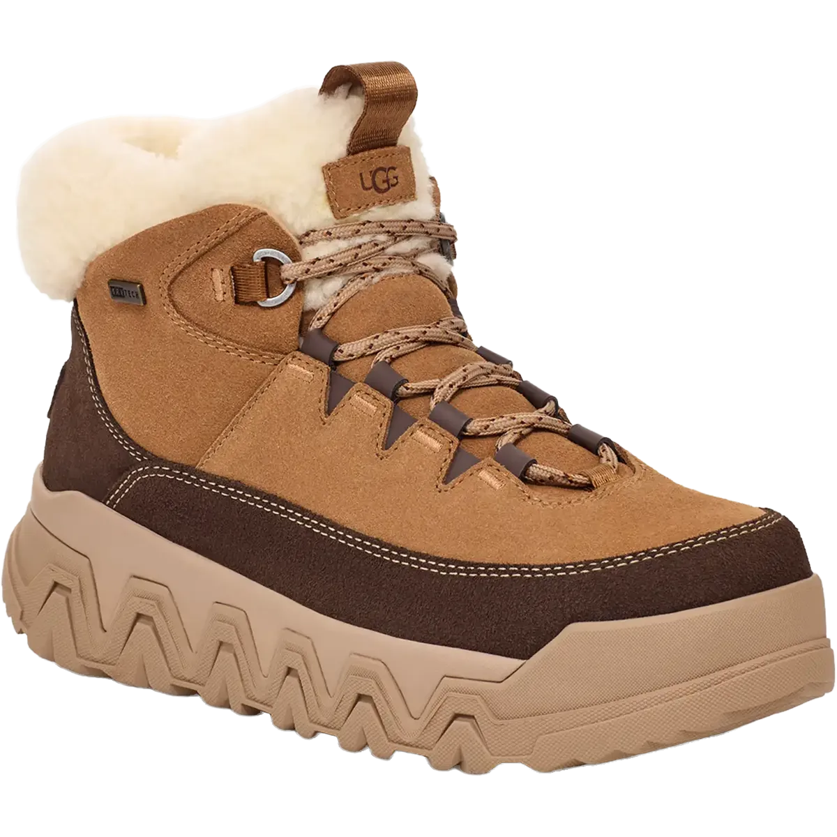 Women's TerreTrail Cozy Lace Waterproof Comfortable Work Shoes