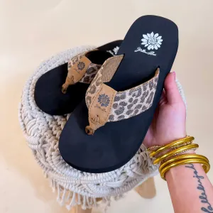Loft Flip Flops Yellow Box | Ferlia Flip Flop in Natural