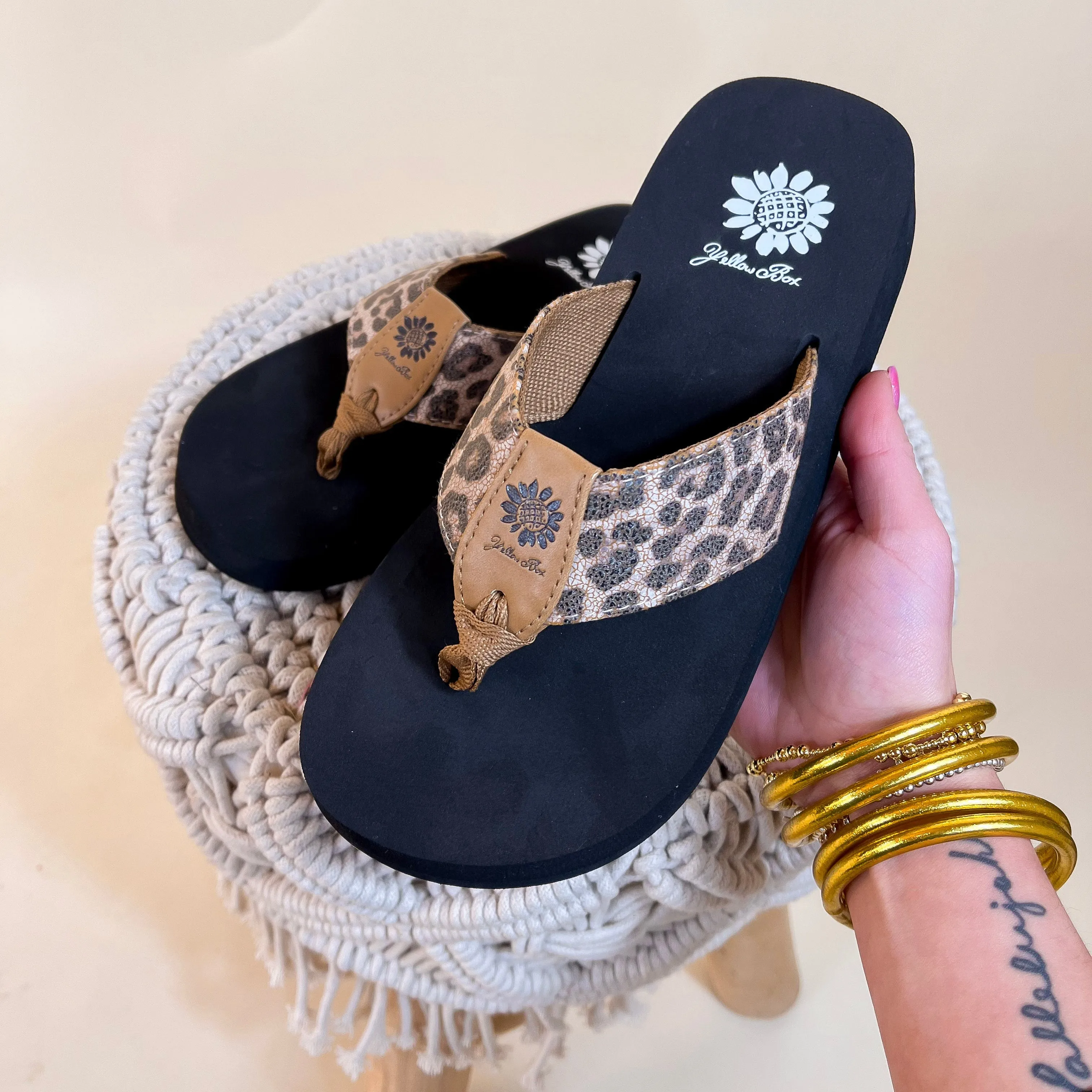 Rainbow Flip Flops Price Yellow Box | Ferlia Flip Flop in Natural