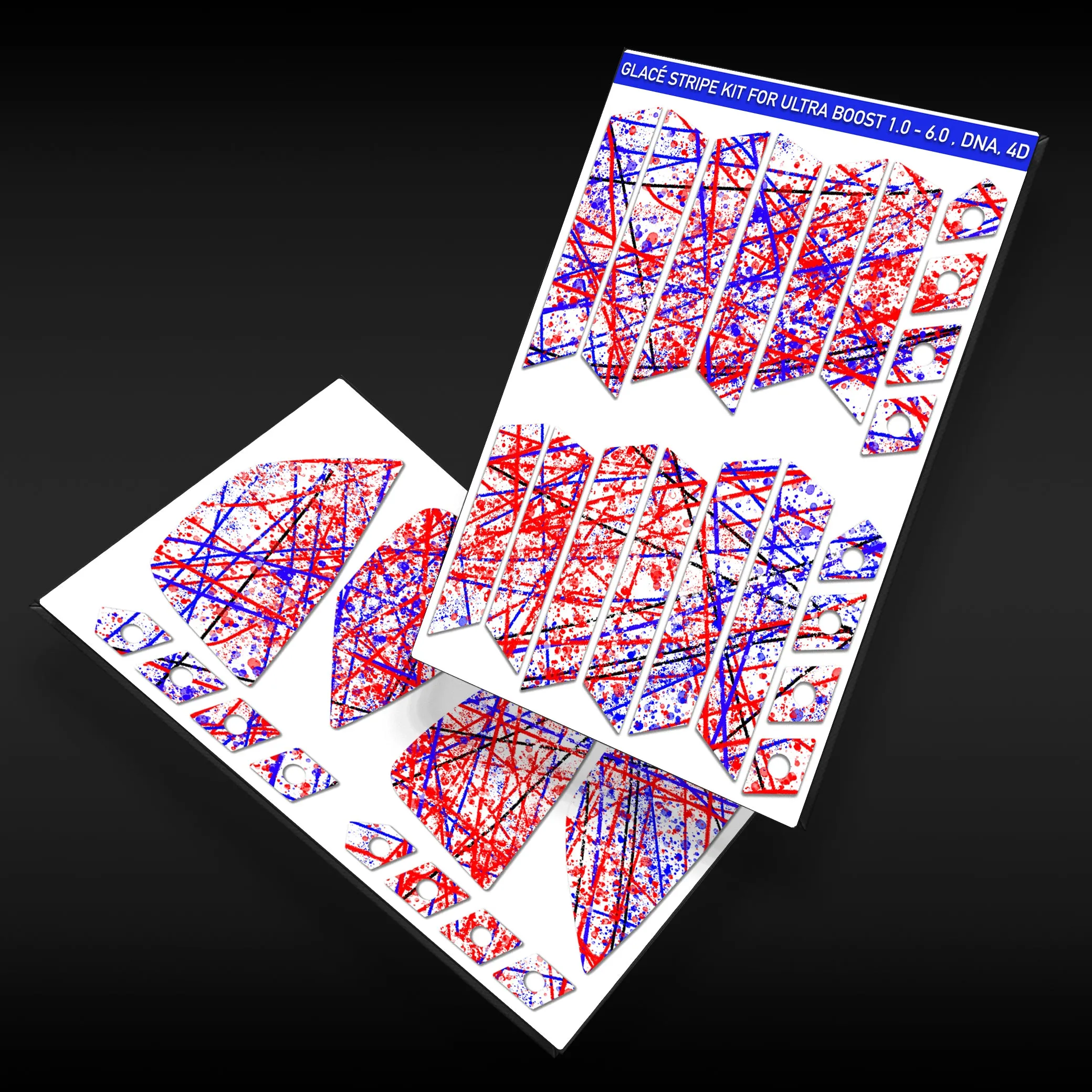 Adidas Bicycle Shoes Paint Splatter Stripes for Ultra Boost