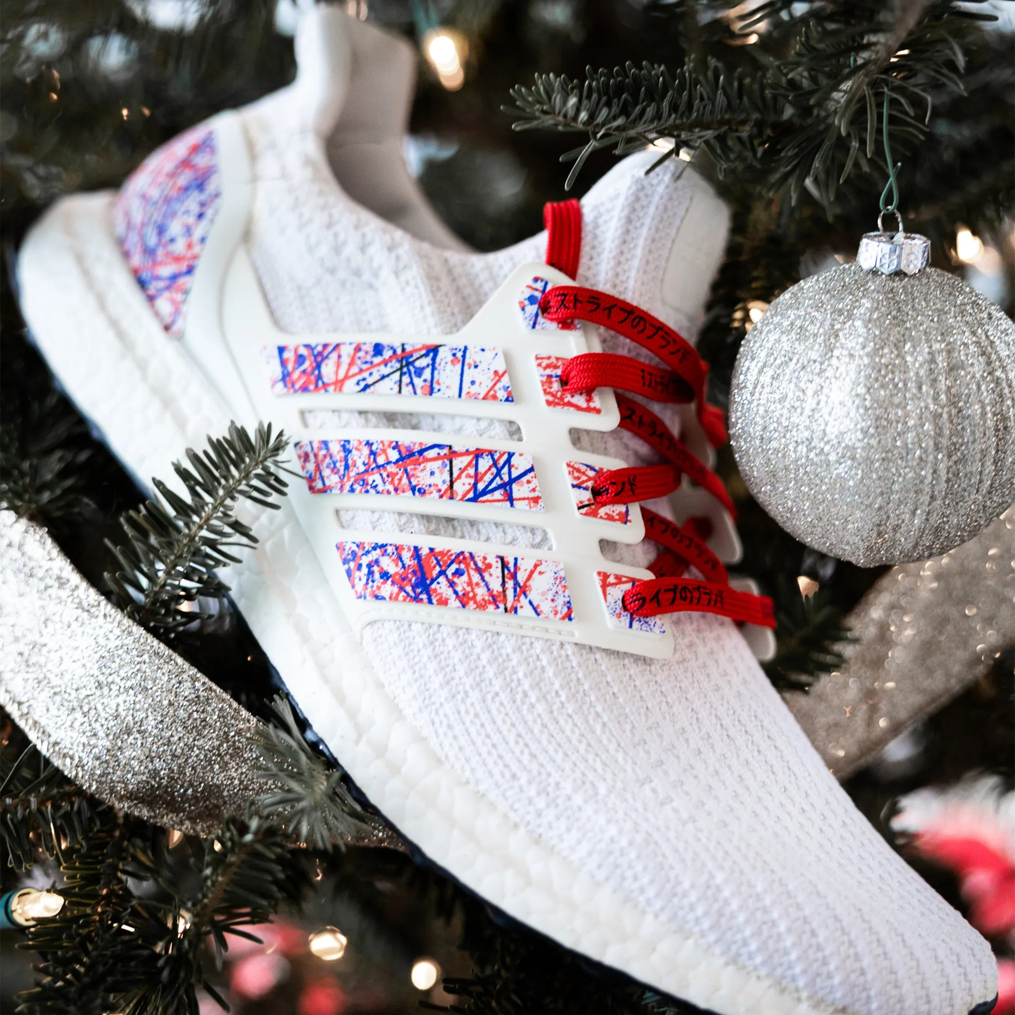 Paint Splatter Stripes for Ultra Boost Adidas Golf Shoes Sale