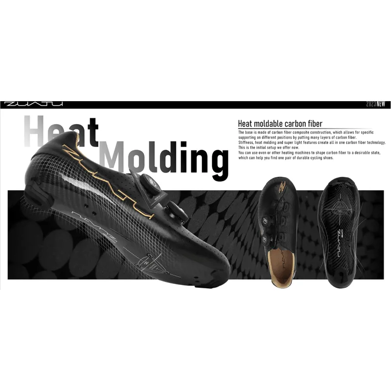 ZUATU Z001 Cycling Shoes for top athletes specializing in carbon fiber technology Katana Lace Climbing Shoe